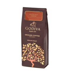 Godiva Chocolate Hazelnut Creme Ground Coffee